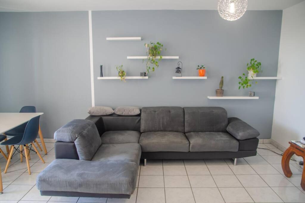 Le Geranium: T3 Avec Vue Mer Exceptionnelle Σαιν-Ντενί Εξωτερικό φωτογραφία